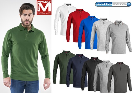 Polo manica lunga uomo 100 - polo, 100%