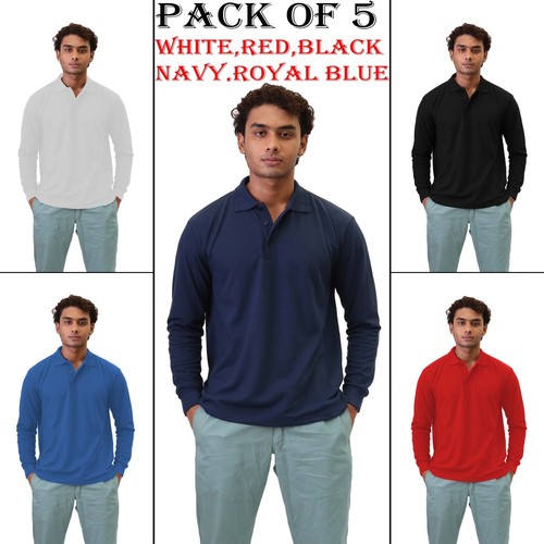 Polo uomo manica lunga