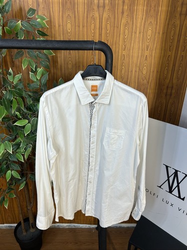 Boss white slim - slim, men's
