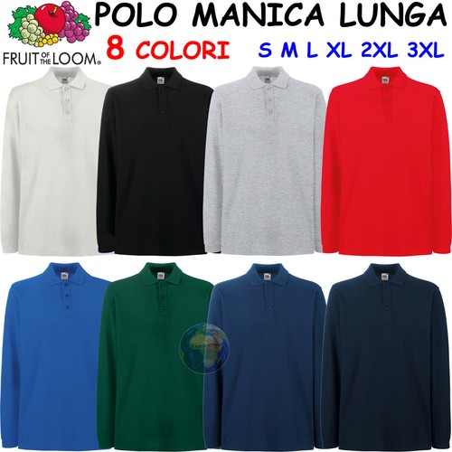 Polo manica lunga uomo - a,
