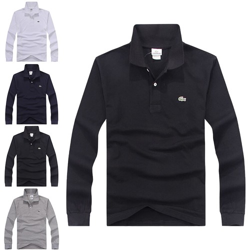 Polo uomo maniche lunghe con - polo, a