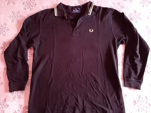 Polo maniche lunghe fred perry - fred,