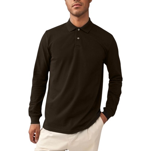 Polo uomo manica lunga - , cotone