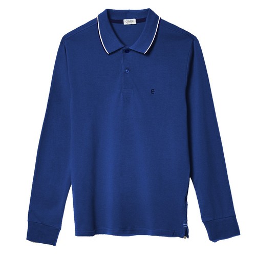 Polo uomo manica lunga cotone - uomo,